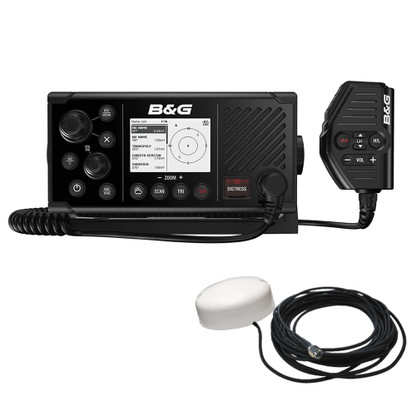 BG V60-B VHF Marine Radio w\/DSC, AIS (Receive  Transmit)  GPS-500 GPS Antenna