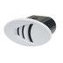 Marinco 12V Drop-In "H" Horn w\/Black  White Grills