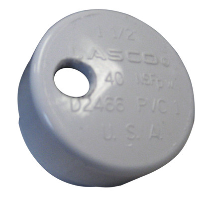 Lee's PVC Drain Cap f\/Heavy Rod Holders 1\/4" NPT