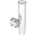 Lee's Clamp-On Rod Holder - Silver Aluminum - Horizontal Mount - Fits 2.375" \/ 2-3\/8" O.D. Pipe