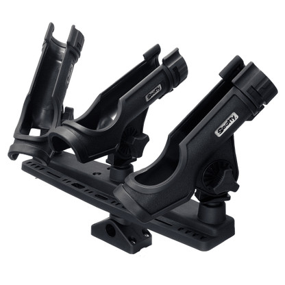 Scotty Triple Rod Holder w\/3 230 Power Lock Rod Holders