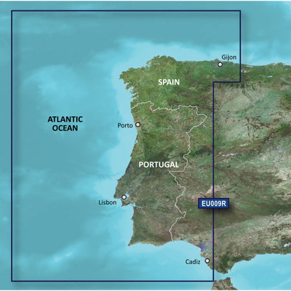 Garmin BlueChart g3 HD - HXEU009R - Portugal  Northwest Spain - microSD\/SD