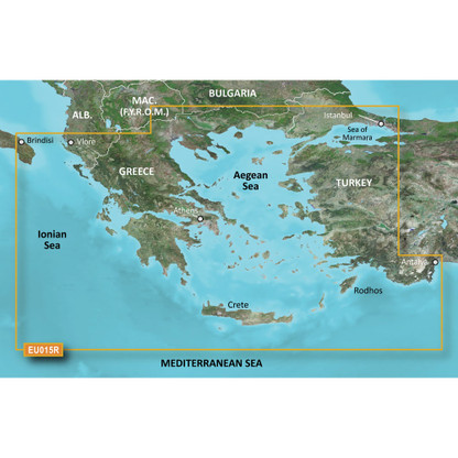 Garmin BlueChart g3 HD - HXEU015R Aegean Sea  Sea of Marmara - microSD\/SD