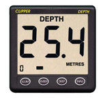 Clipper Depth Instrument w\/Thru Hull Transducer & Cover