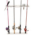 TACO Deluxe 4-Rod Pontoon Boat Tackle Rack - White
