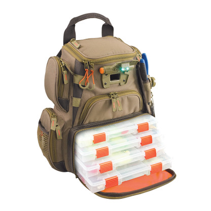 Wild River RECON Lighted Compact Tackle Backpack w\/4 PT3500 Trays