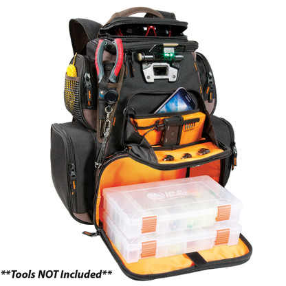 Wild River Tackle Tek Nomad XP - Lighted Backpack w\/ USB Charging System w\/2 PT3600 Trays