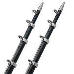 TACO 18' Telescopic Outrigger Poles HD 1-1\/2" - Black\/Silver