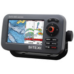 SI-TEX SVS-560CF Chartplotter - 5" Color Screen w\/Internal GPS & Navionics+ Flexible Coverage