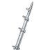 TACO 12' Silver\/Silver Center Rigger Pole - 1-1\/8" Diameter