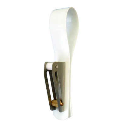 Dock Edge Fender Holder w\/Adjuster - White