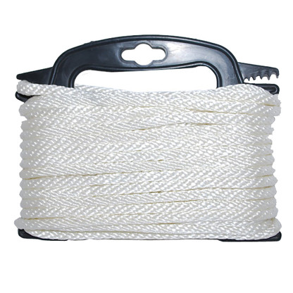 Attwood Braided Nylon Rope - 3\/16" x 100' - White
