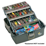 Plano Guide Series Tray Tackle Box - Graphite\/Sandstone