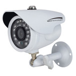 Speco HD-TVI 2MP Color Waterproof Marine Bullet Camera w\/IR, 10 Cable, 3.6mm Lens, White Housing