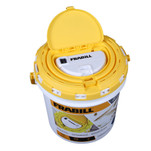 Frabill Dual Fish Bait Bucket with Aerator Built-In
