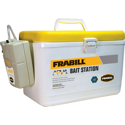 Frabill Bait Box w\/Aerator - 8 Quart