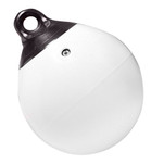 Taylor Made 9" Tuff End Inflatable Vinyl Buoy - White