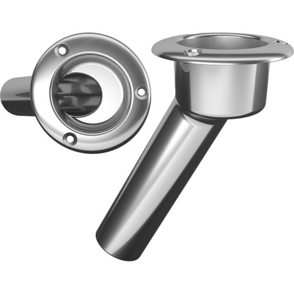 Mate Series Stainless Steel 30 Rod  Cup Holder - Open - Round Top