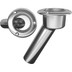 Mate Series Stainless Steel 30 Rod  Cup Holder - Open - Round Top