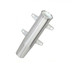 Lees Aluminum Side Mount Rod Holder - Tulip Style - Silver Anodize