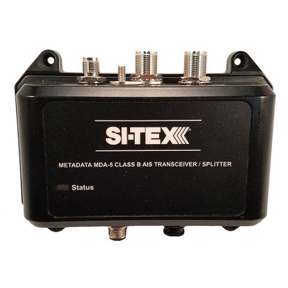 SI-TEX MDA-5 Hi-Power 5W SOTDMA Class B AIS Transceiver w\/Built-In Antenna Splitter  Long Range Wi-Fi