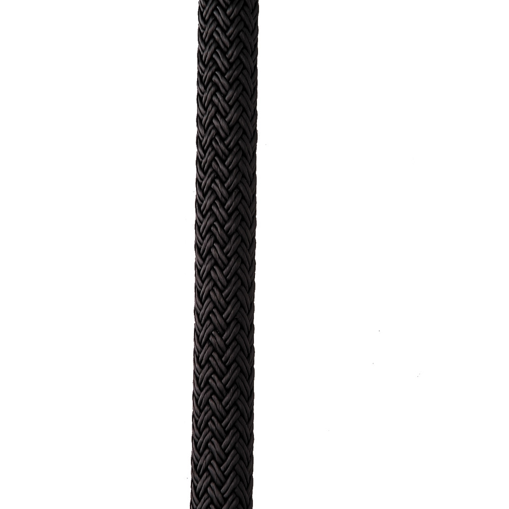 New England Ropes 5/8" Double Braid Dock Line Black 35