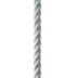 New England Ropes 3\/8" X 20 Premium Nylon 3 Strand Dock Line - White w\/Tracer