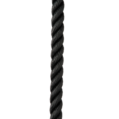 New England Ropes 1\/2" X 35 Premium Nylon 3 Strand Dock Line - Black