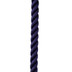 New England Ropes 3\/8" X 25 Premium Nylon 3 Strand Dock Line - Navy Blue
