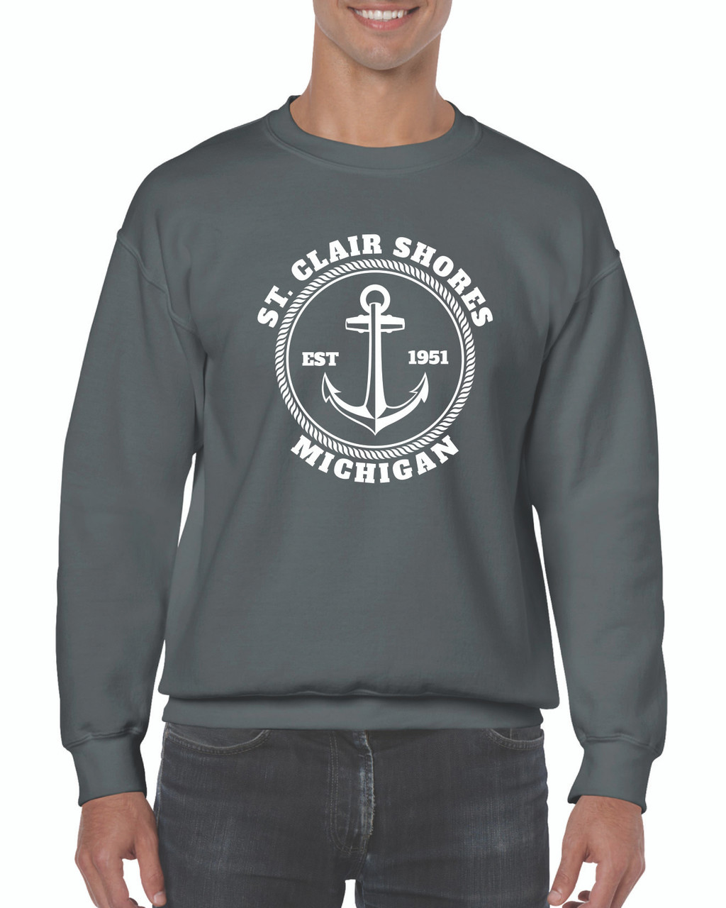 design crewneck sweatshirt
