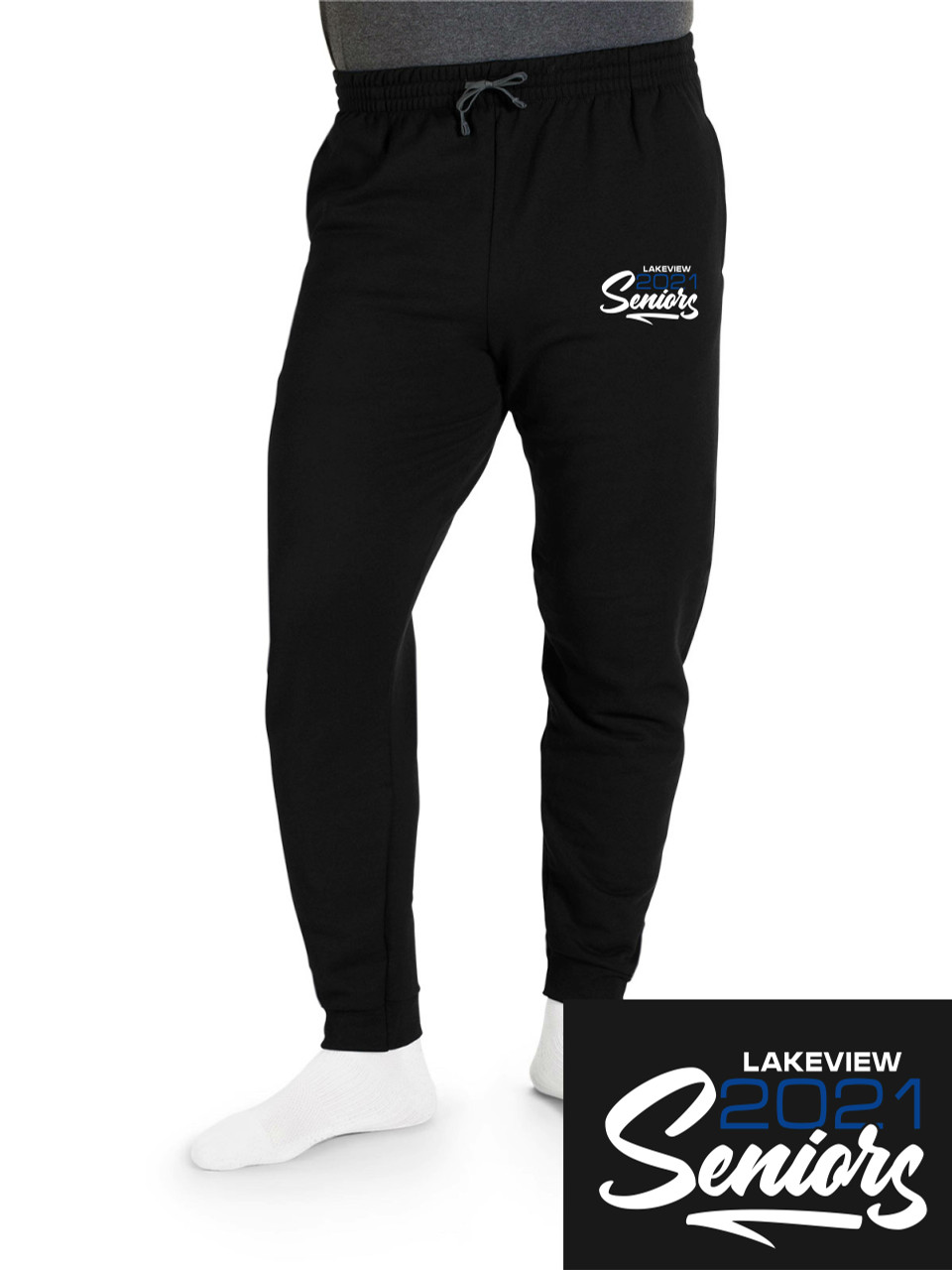 Lakeview Seniors JERZEES NuBlend Pocketed Jogger Sweatpants - MyDeal  Graphics