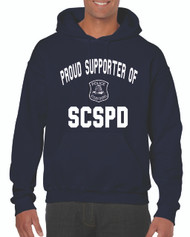 SCSPD Proud Supporter Gildan® Heavy Blend Youth &  Adult Hooded Sweatshirt