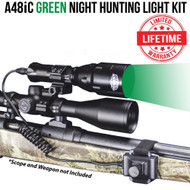 Wicked Lights A48iC Green Night Hunting Light Kit thumbnail