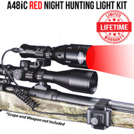 Wicked Lights A48iC Red Night Hunting Light Kit thumbnail 