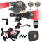 Wicked Lights W404iC and ScanPro iC Gen 2 Red Night Hunting Light and Headlamp Combo Pack contents