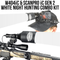 Wicked Lights W404iC and ScanPro iC Gen 2 White Night Hunting Light and Headlamp Combo Pack
