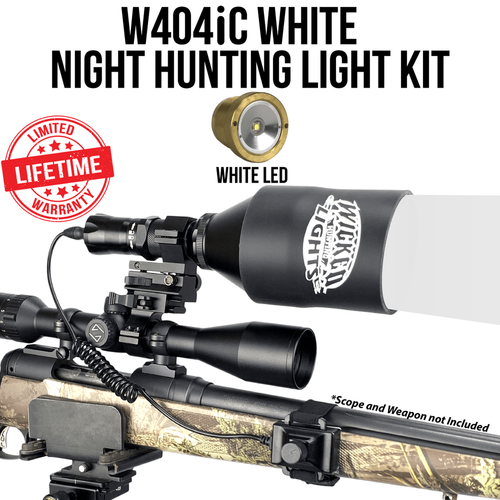 Wicked Lights W404iC White Night Hunting Light Kit