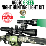 Wicked Lights A55iC Green Night Hunting Light Kit thumbnail