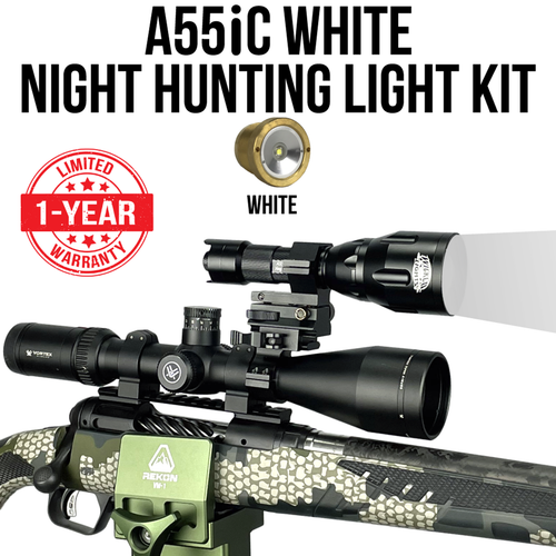 Wicked Lights A55iC White Night Hunting Light Kit thumbnail