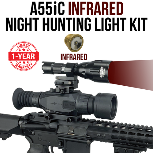Wicked Lights A55iC Infrared Night Hunting Light Kit thumbnail