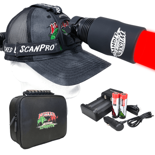 Wicked Lights Scanpro iC GEN4 Green Night Hunting Headlamp Kit thumbnail