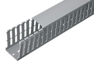 Grey Wire Duct with white background.