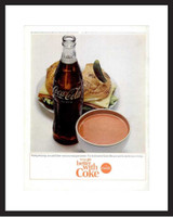 LIFE Magazine - Framed Original Ad - 1965 Coke Ad
