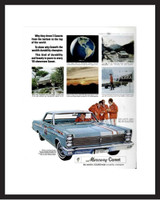 LIFE Magazine - Framed Original Ad - 1965 Mercury Comet Ad