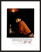 LIFE Magazine - Framed Original Ad - 1962 Smirnoff Vodka Ad