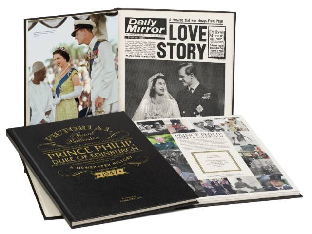 Prince Philip - Duke of Edinburgh - Pictorial Newspaper Book
