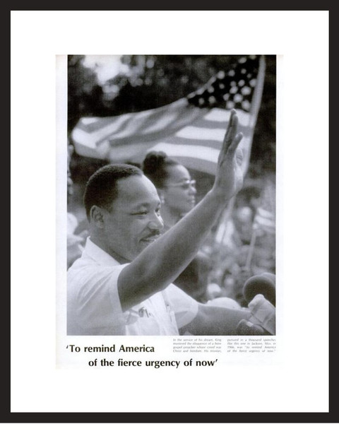 LIFE Magazine - Framed Historic Photograph - Martin Luther King