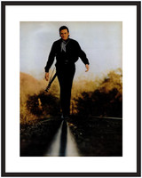 LIFE Magazine - Framed Historic Photograph - Johnny Cash in 1969