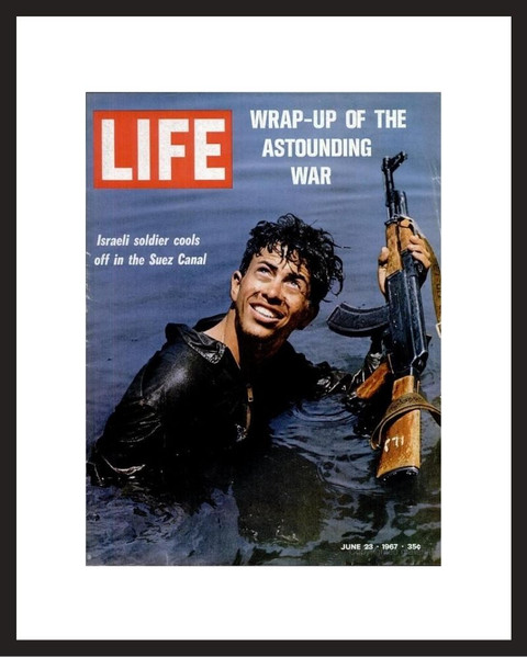 LIFE Magazine - Framed Historic Cover - 1967 Six -Day War