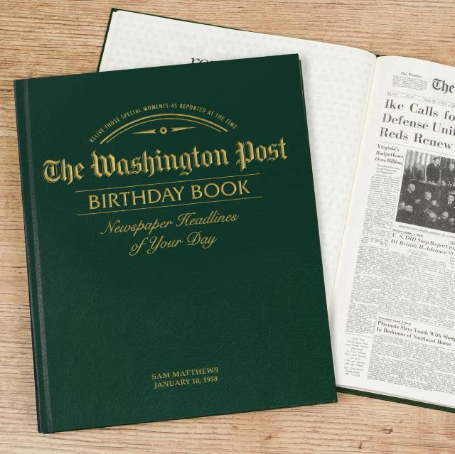 Washington Post - Birthday Book